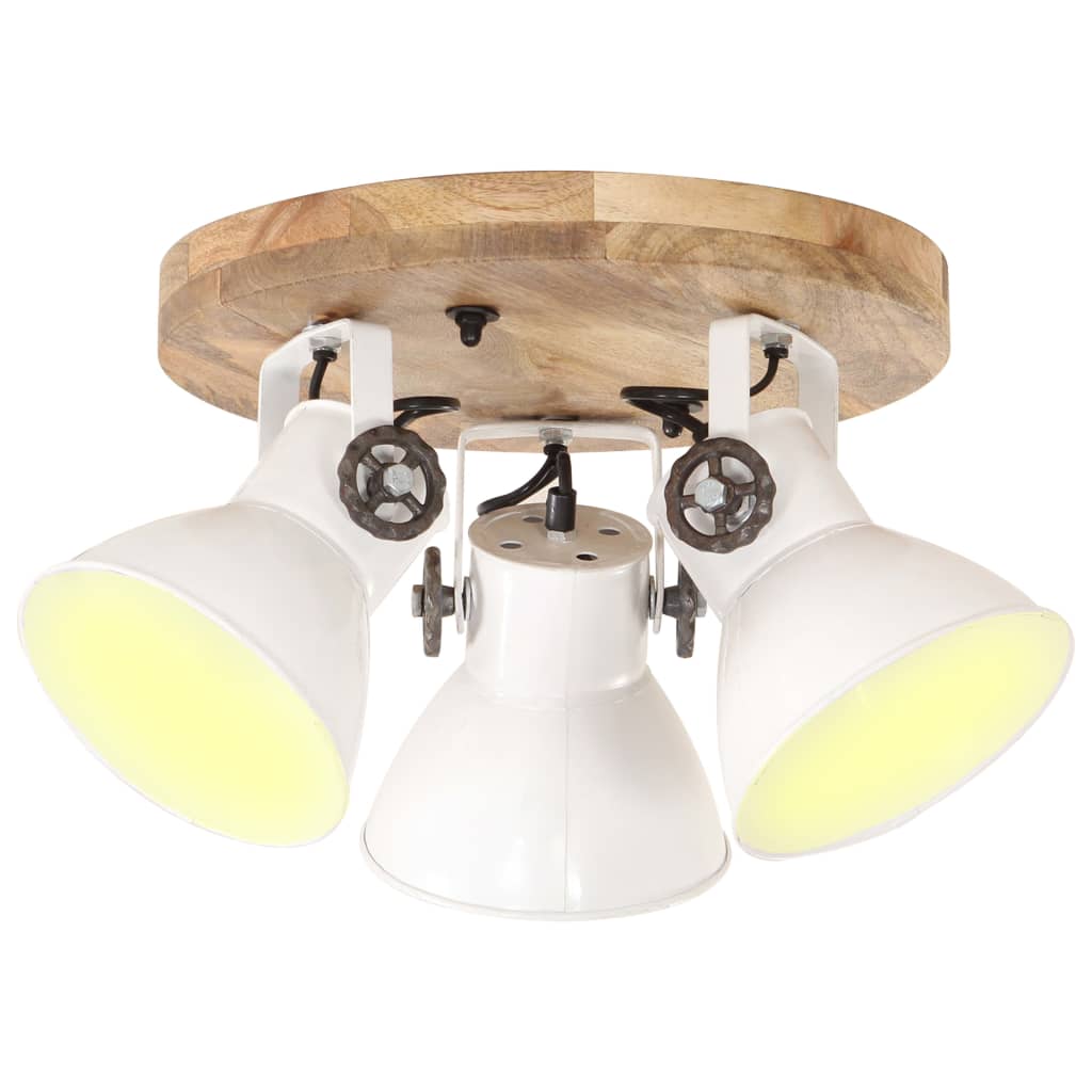 JUNG Vida Deckenlampe Industriestil 25 W Weiß 42x27 cm E27
