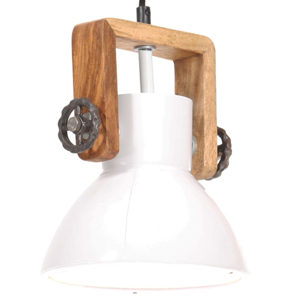 JUNG Vida Hängelampe Industriestil 25 W Weiß Rund 19 cm E27