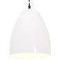 JUNG Vida Hängelampe Industriestil 25 W Weiß Rund 32 cm E27