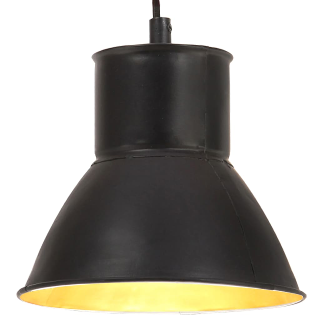 JUNG Vida Hängelampe 25 W Schwarz Rund 17 cm E27