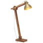 JUNG Vida Stehlampe Messing Mango Massivholz E27