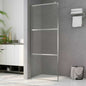 JUNG Vida Duschwand für Begehbare Dusche mit Klarem ESG-Glas 100x195 cm