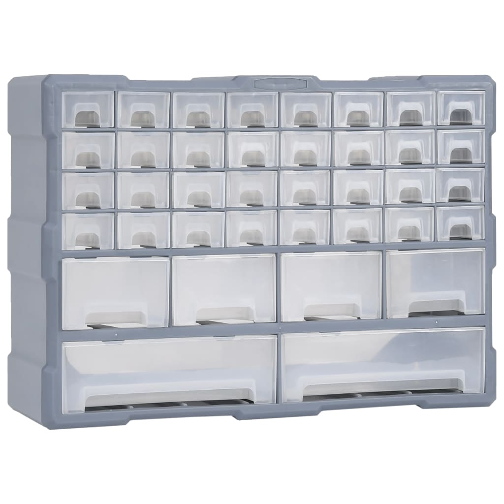 JUNG Vida Multi-Schubladen-Organizer mit 38 Schubladen 52x16x37,5 cm
