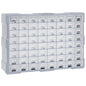 JUNG Vida Multi-Schubladen-Organizer mit 64 Schubladen 52x16x37,5 cm