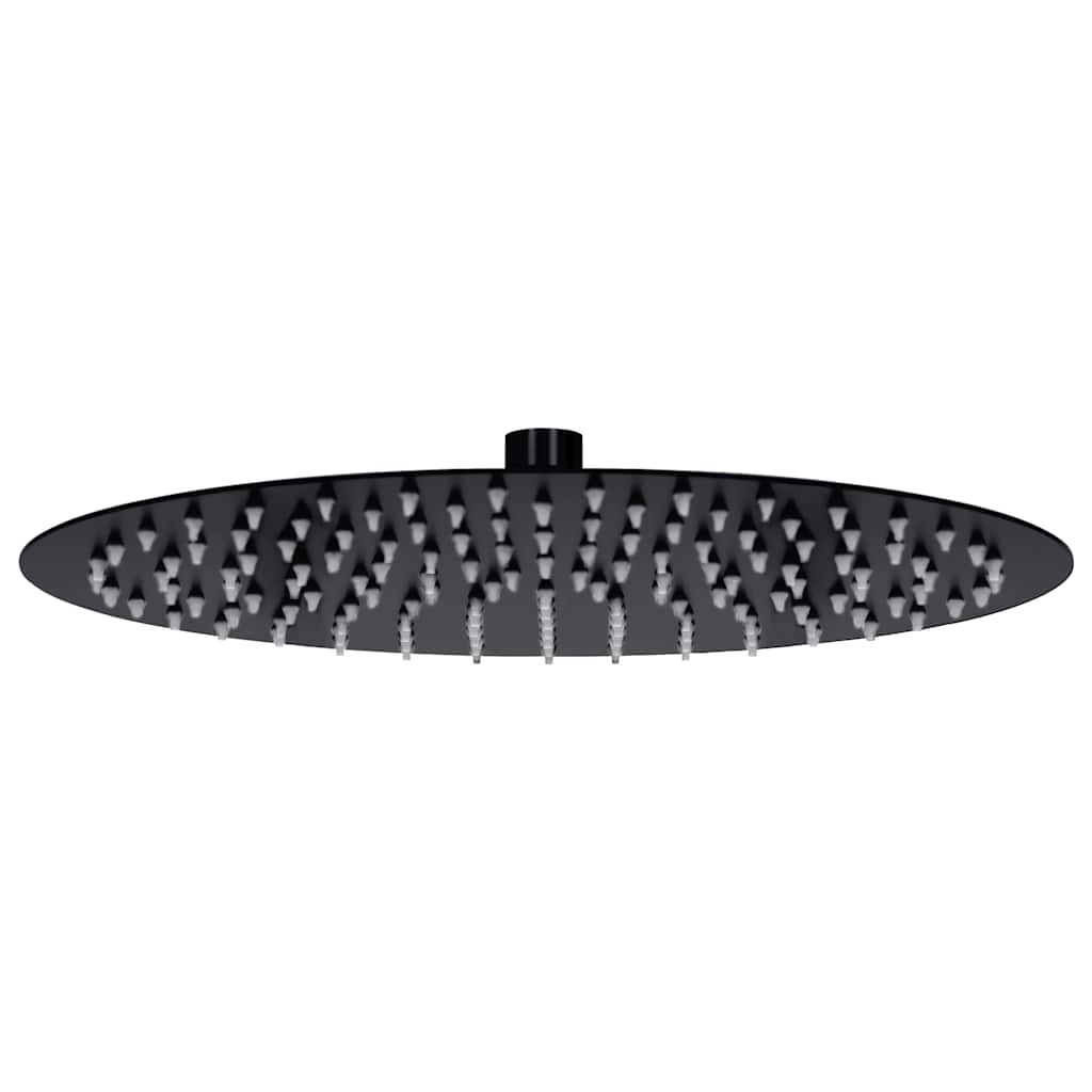 JUNG Vida Regenbrause Edelstahl 30 cm Rund Schwarz
