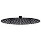 JUNG Vida Regenbrause Edelstahl 30 cm Rund Schwarz