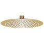 JUNG Vida Regenbrause Edelstahl 20 cm Rund Golden