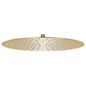 JUNG Vida Regenbrause Edelstahl 40 cm Rund Golden