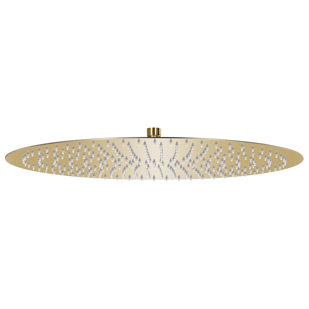 JUNG Vida Regenbrause Edelstahl 50 cm Rund Golden