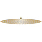 JUNG Vida Regenbrause Edelstahl 50 cm Rund Golden