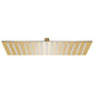 JUNG Vida Regenbrause Edelstahl 40x30 cm Rechteckig Golden