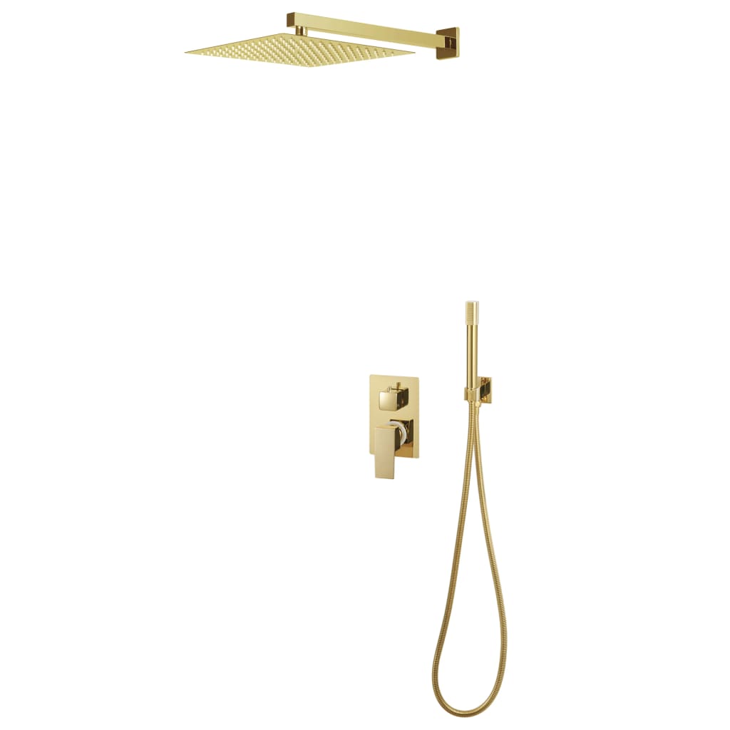 JUNG Vida Duschsystem Edelstahl 201 Golden