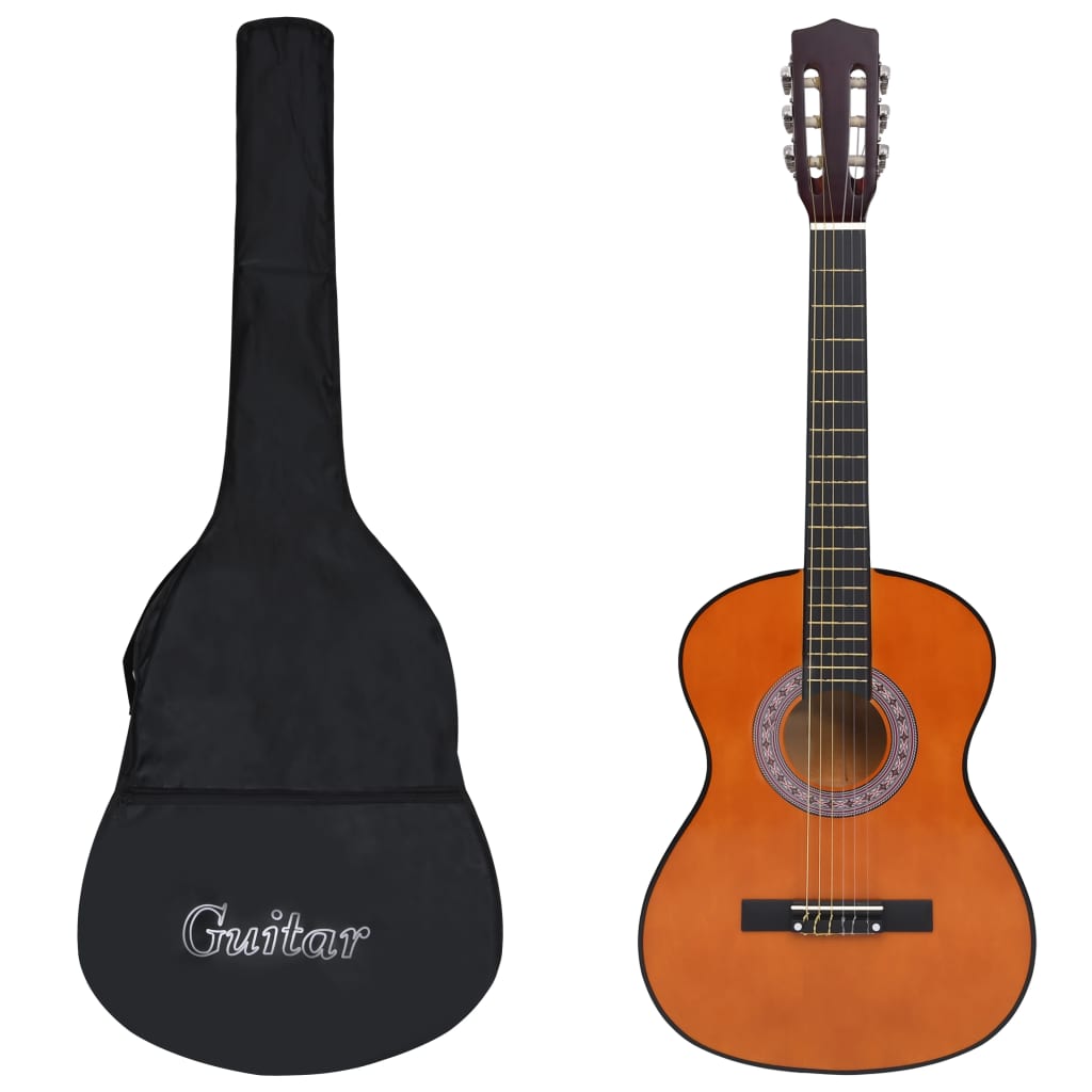 JUNG Vida Klassikgitarre für Anfänger mit Tasche 3/4 36"