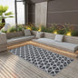 JUNG Vida Outdoor-Teppich ARAKIL Schwarz 120x180 cm PP