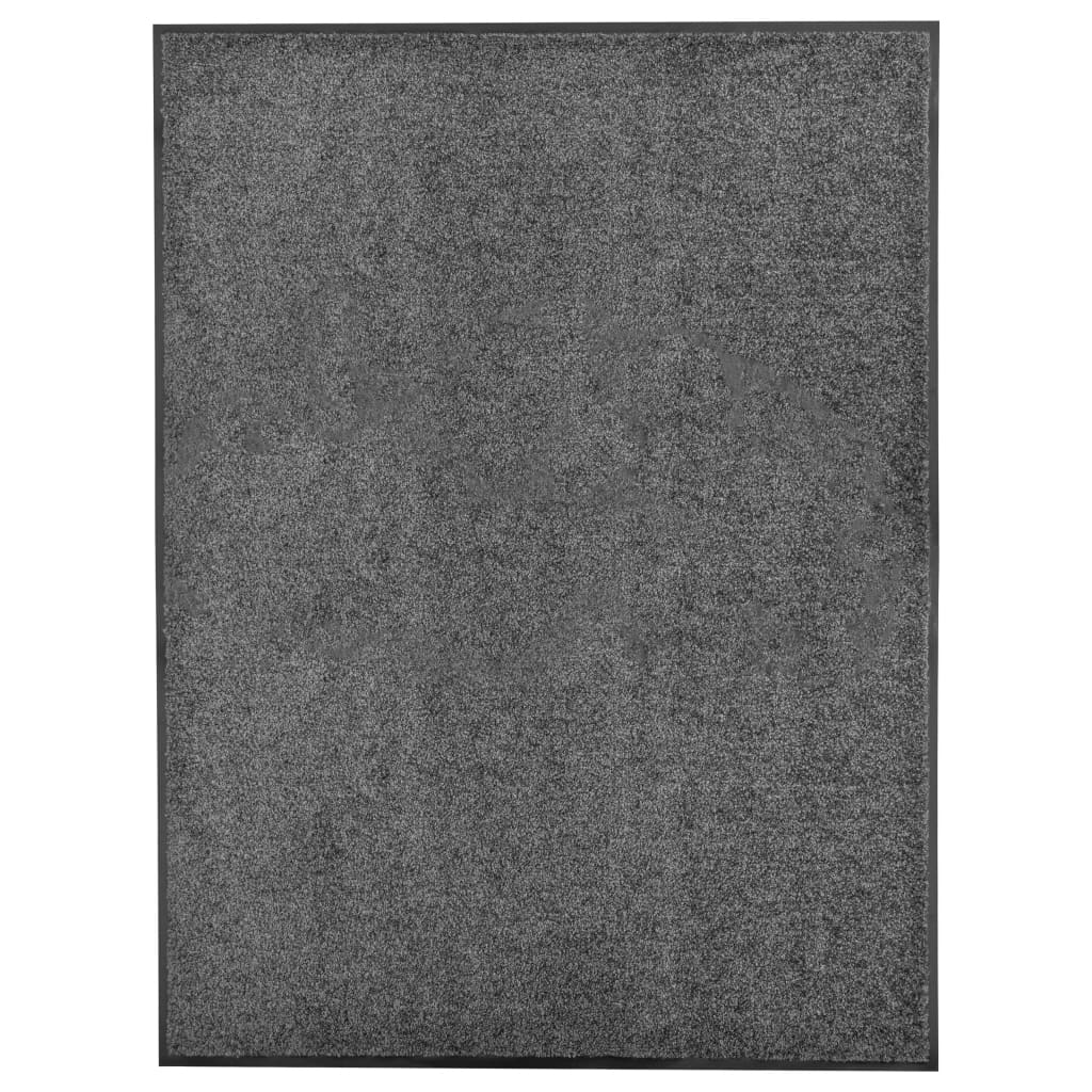 JUNG Vida Fußmatte Waschbar Anthrazit 90x120 cm