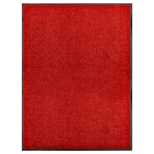 JUNG Vida Fußmatte Waschbar Rot 90x120 cm