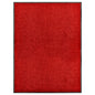 JUNG Vida Fußmatte Waschbar Rot 90x120 cm