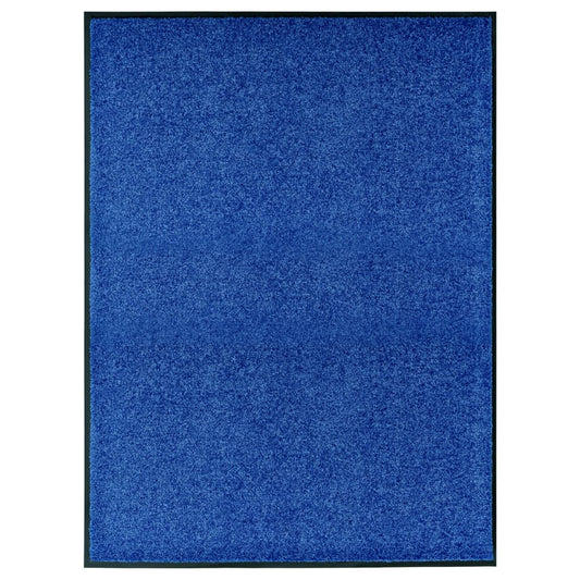 JUNG Vida Fußmatte Waschbar Blau 90x120 cm