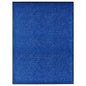 JUNG Vida Fußmatte Waschbar Blau 90x120 cm