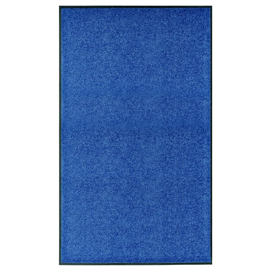 JUNG Vida Fußmatte Waschbar Blau 90x150 cm