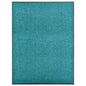 JUNG Vida Fußmatte Waschbar Cyan 90x120 cm