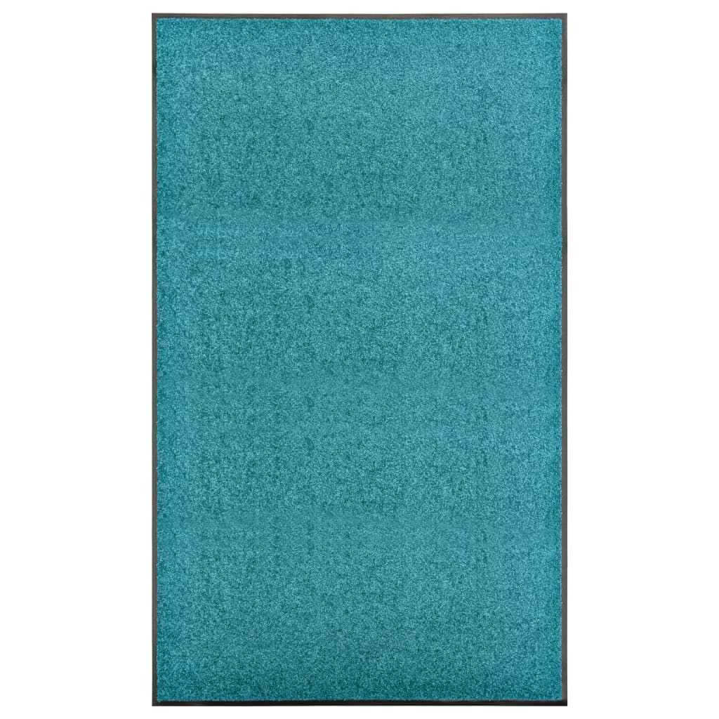 JUNG Vida Fußmatte Waschbar Cyan 90x150 cm