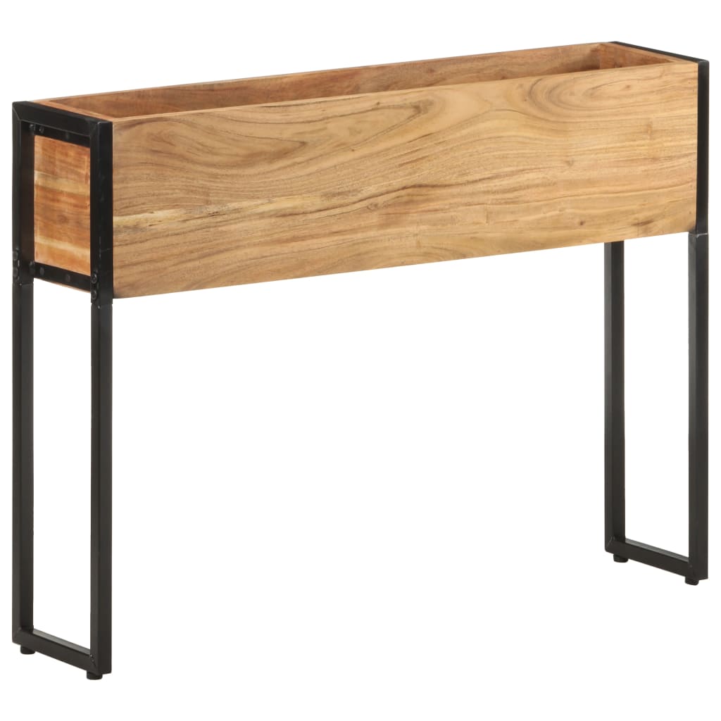 JUNG Vida Pflanzkübel 90x20x68 cm Akazie Mangoholz