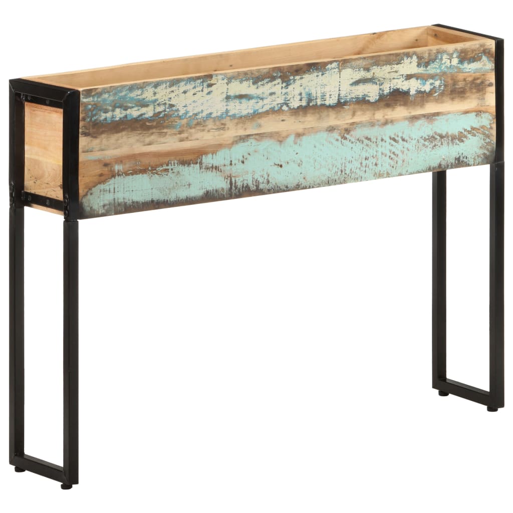 JUNG Vida Pflanzkübel 90x20x68 cm Recyceltes Massivholz
