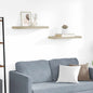 JUNG Vida Schwebende Wandregale 2 Stk. Eichefarben 60x23,5x3,8cm MDF
