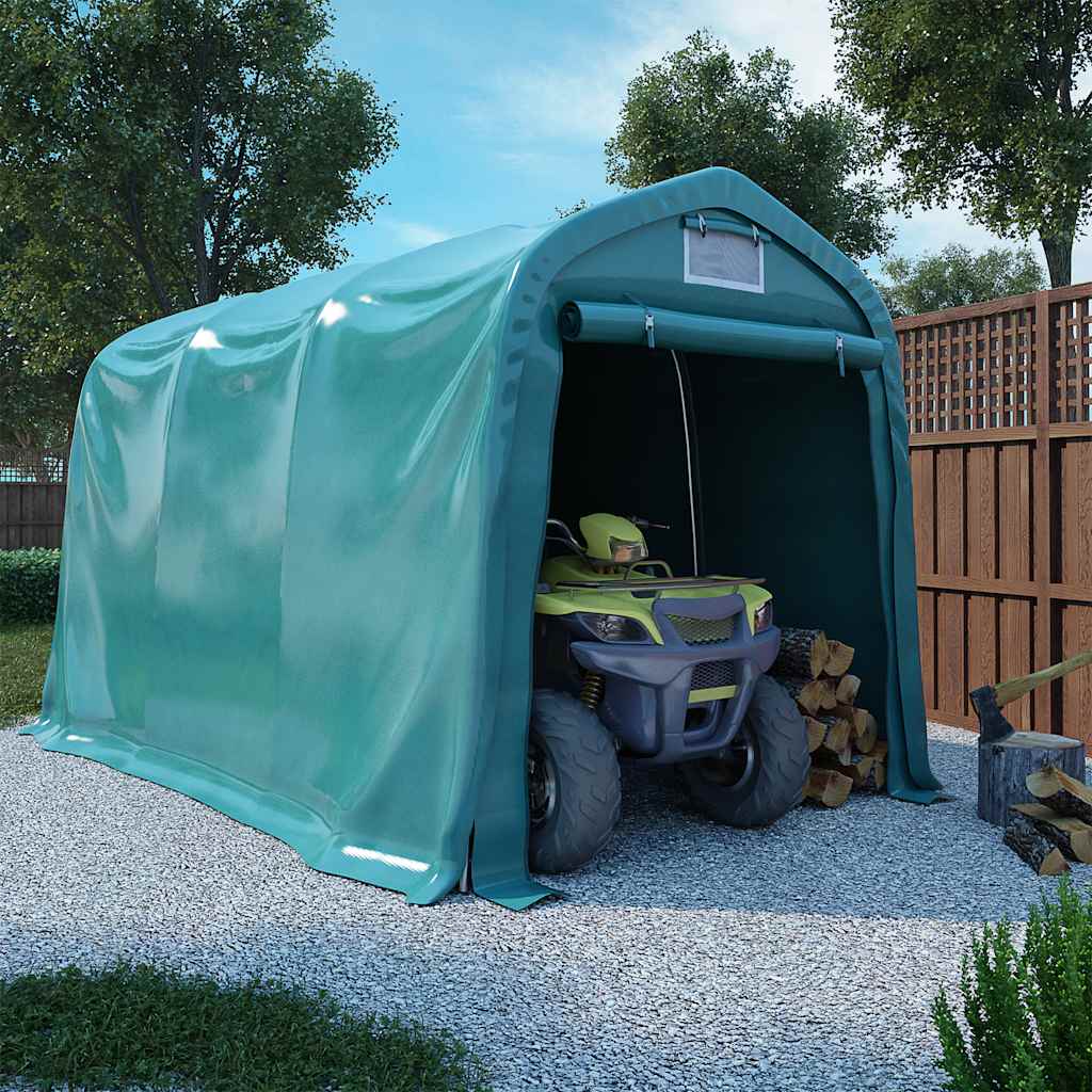 JUNG Vida Garagenzelt PVC 2,4x3,6 m Grün