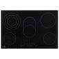 JUNG Vida Glaskeramik-Kochfeld mit 5 Platten Touch Control 90cm cm 8500 W