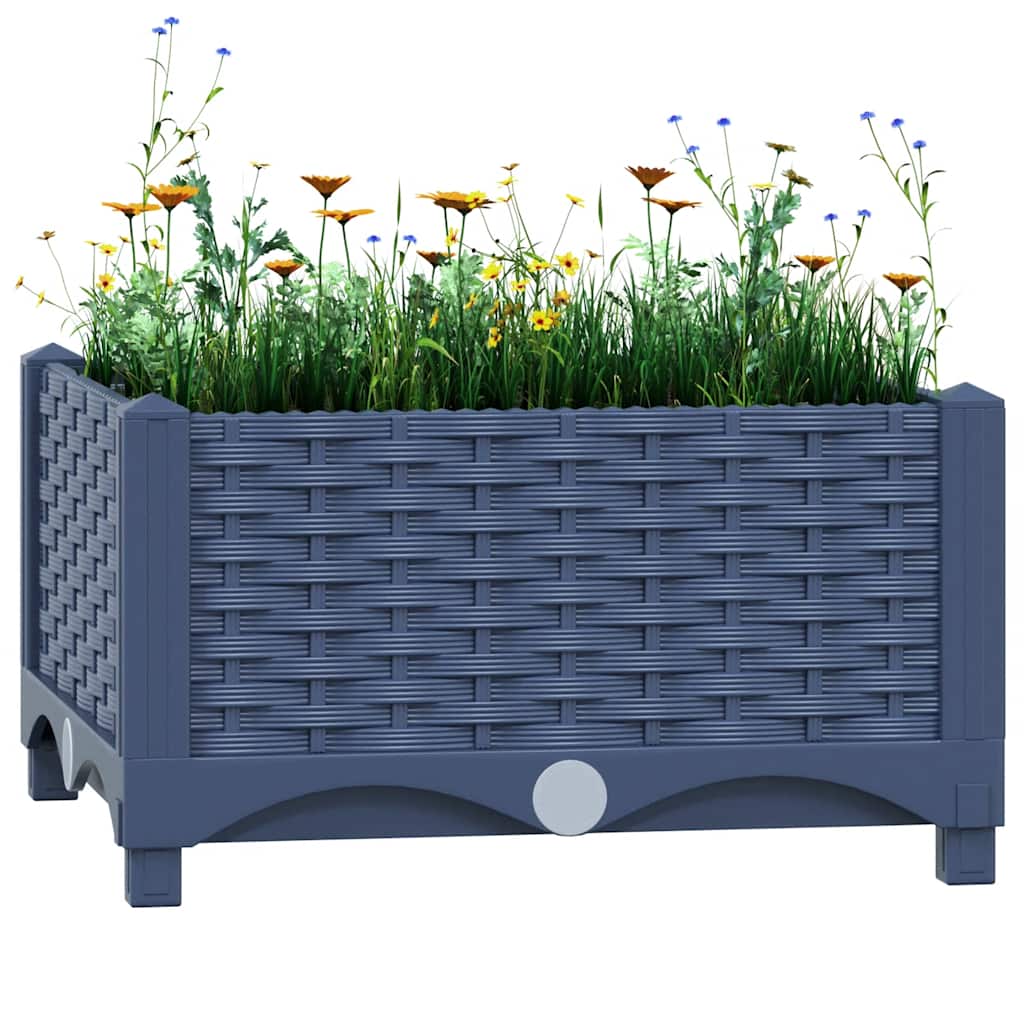 JUNG Vida Hochbeet 40x40x23 cm Polypropylen