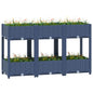 JUNG Vida Hochbeet 120x40x71 cm Polypropylen
