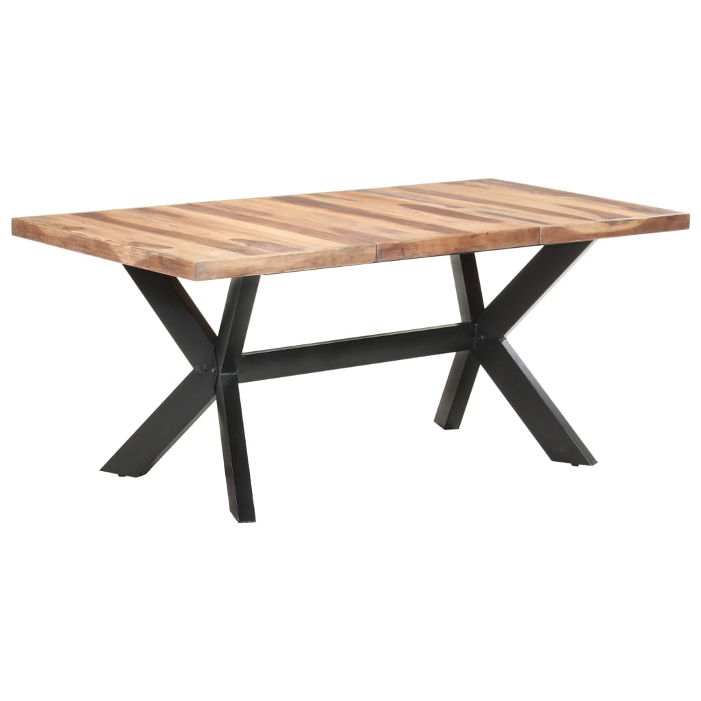 JUNG Vida Esstisch 180x90x75 cm Massivholz Honigfarben