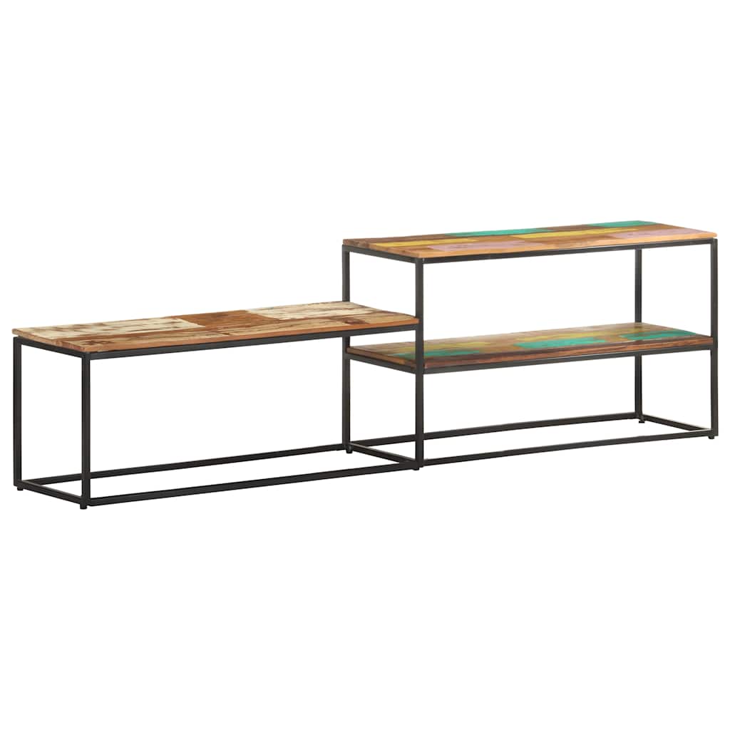 JUNG Vida TV-Schrank 180x30x50 cm Recyceltes Massivholz