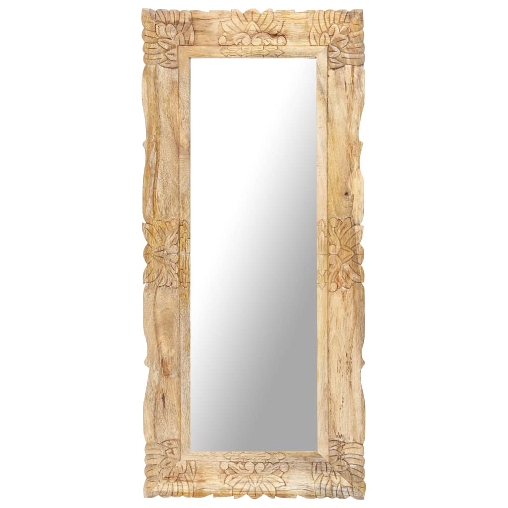 JUNG Vida Spiegel 110x50 cm Massivholz Mango