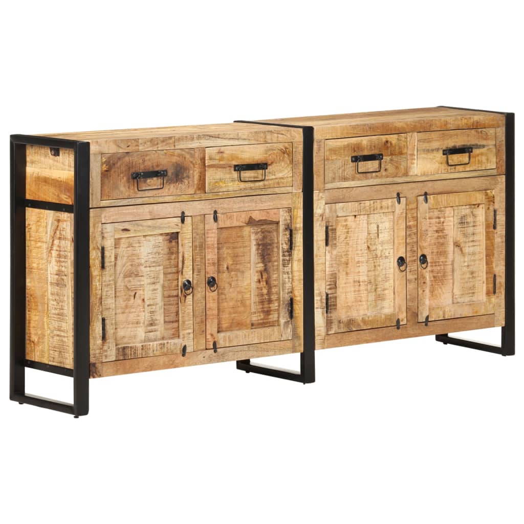 JUNG Vida Sideboard 172x35x80 cm Mango Massivholz