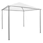 JUNG Vida Pavillon 3x3x2,9 m Weiß 180 g/m²