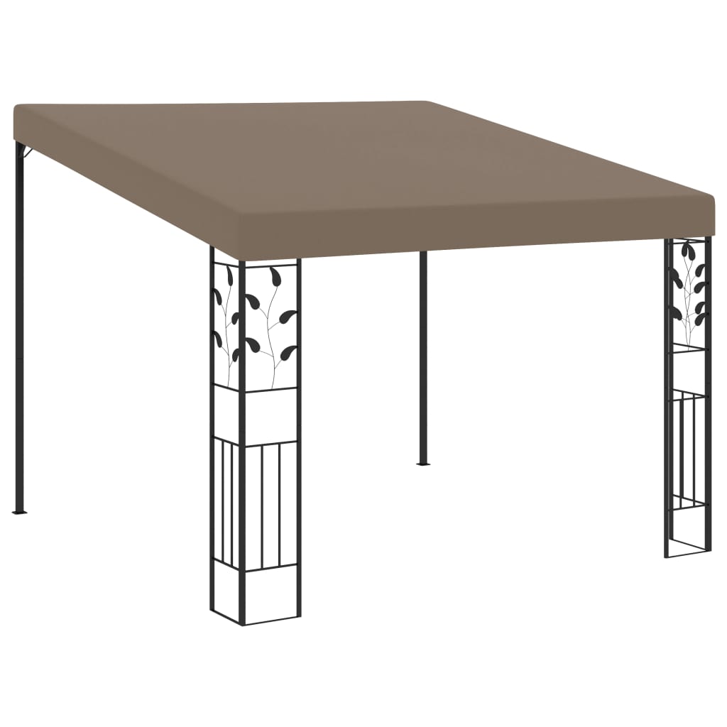 JUNG Vida Wand-Pavillon 3x3x2,5 m Taupe