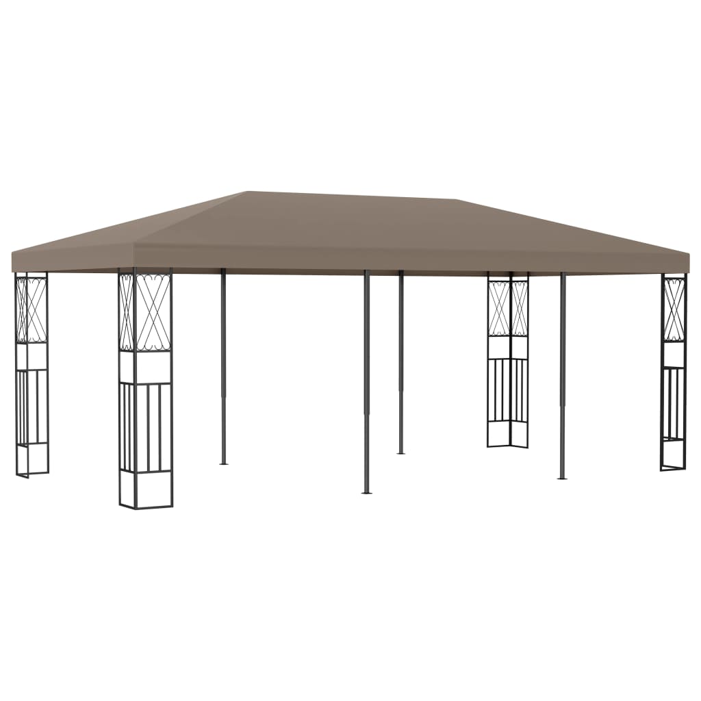 JUNG Vida Pavillon 6x3 m Taupe Stoff