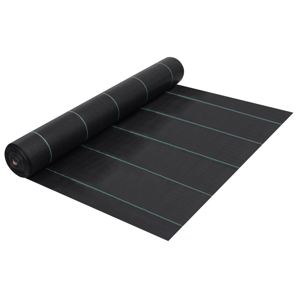JUNG Vida Unkrautfolie Schwarz 1x10 m PP