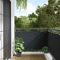 JUNG Vida Balkon-Sichtschutz Anthrazit 75x300 cm Oxford-Gewebe