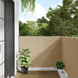 JUNG Vida Balkon-Sichtschutz Beige 120x400 cm Oxford-Gewebe