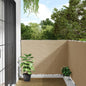 JUNG Vida Balkon-Sichtschutz Beige 120x600 cm Oxford-Gewebe