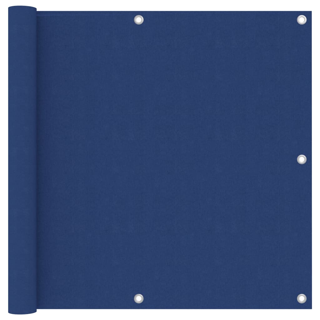 JUNG Vida Balkon-Sichtschutz Blau 90x300 cm Oxford-Gewebe