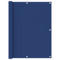 JUNG Vida Balkon-Sichtschutz Blau 120x600 cm Oxford-Gewebe