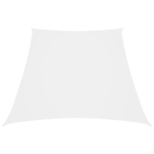JUNG Vida Sonnensegel Oxford-Gewebe Trapezförmig 2/4x3 m Weiß