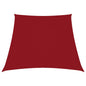 JUNG Vida Sonnensegel Oxford-Gewebe Trapezförmig 2/4x3 m Rot