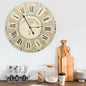 JUNG Vida Wanduhr Mehrfarbig 60 cm MDF