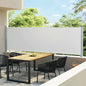 JUNG Vida Ausziehbare Seitenmarkise 140x600 cm Creme
